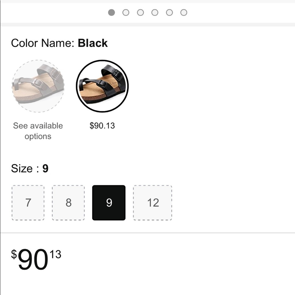 Men Toe Ring Flat Leather Sandals - image 8